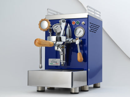 Espressomaschine Elba IV: Hochwertige Zwei-Kreiser Siebträgermaschine für Espressogenuss für Zu Hause