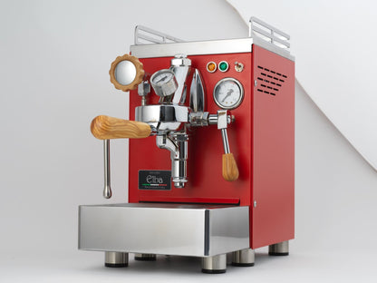 Espressomaschine Elba IV: Hochwertige Zwei-Kreiser Siebträgermaschine für Espressogenuss für Zu Hause