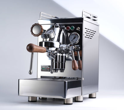 Espressomaschine Elba IV: Hochwertige Zwei-Kreiser Siebträgermaschine für Espressogenuss für Zu Hause