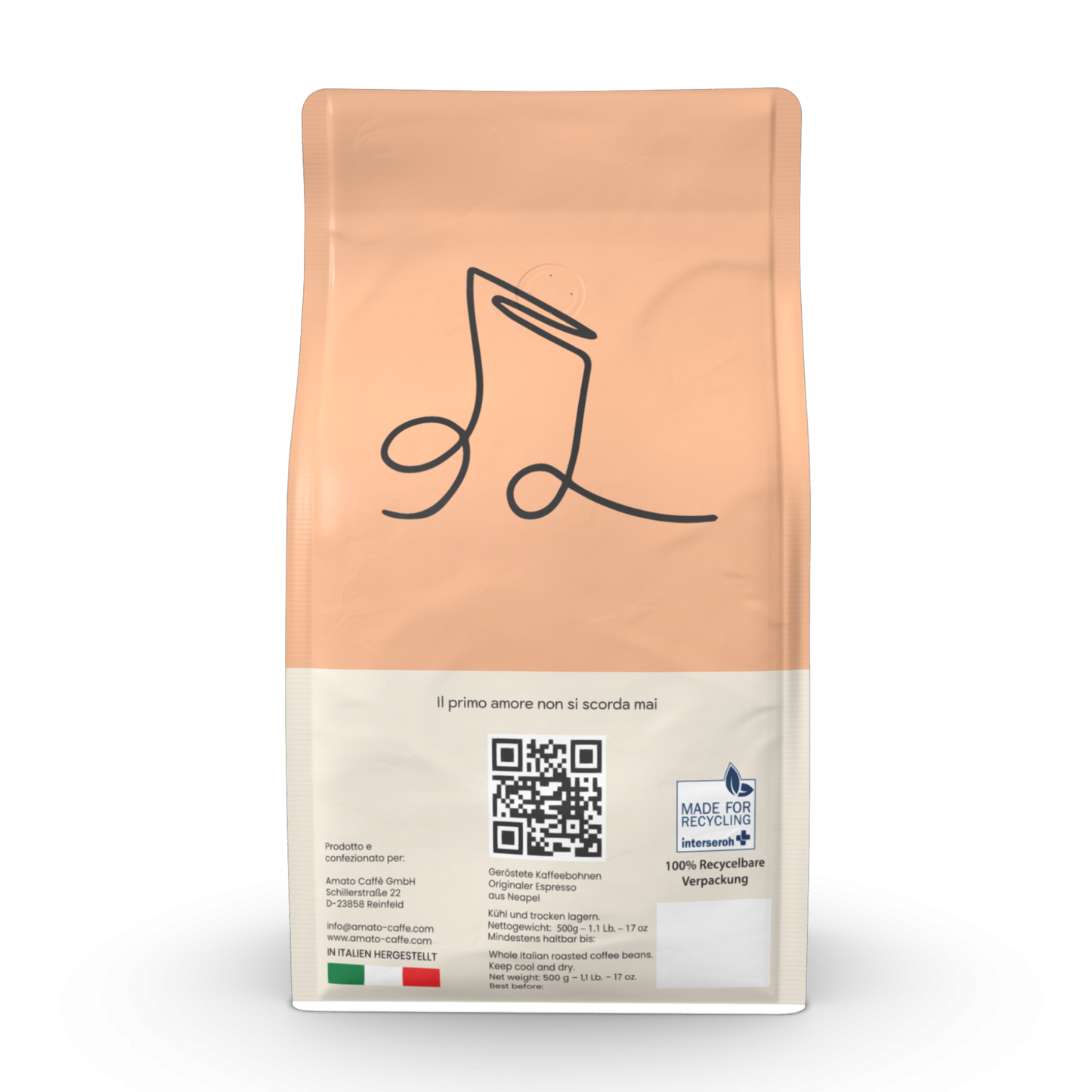 Santos Mogiana 100% Arabica: mild-fruchtig und vollmundiger Geschmack | 100% recycelbare Verpackung